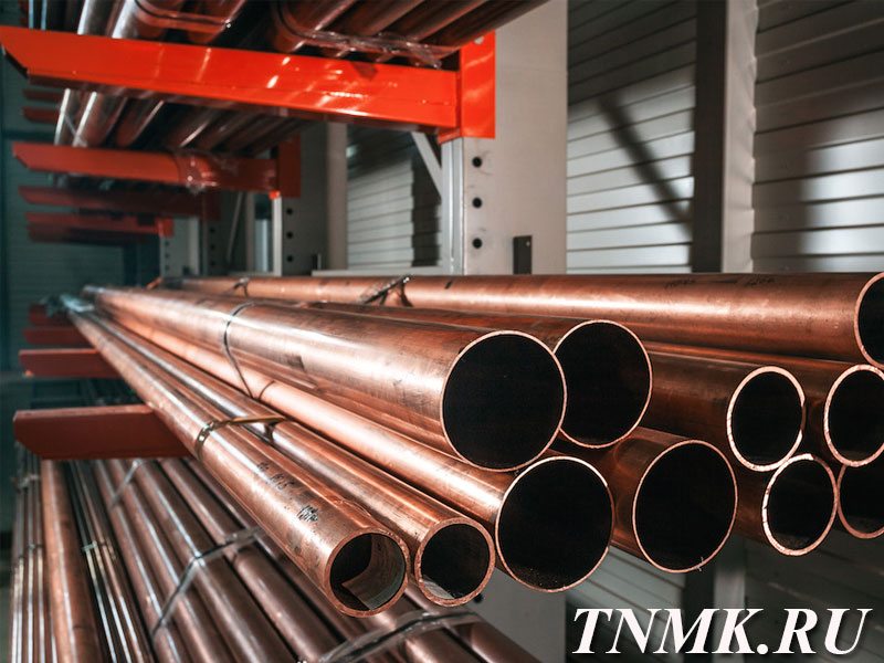 Труба медная 11х2.5 мм M1 ГОСТ 617-2006 купить в Орле