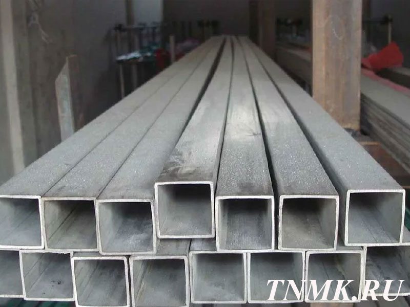 Труба алюминиевая квадратная 40х40х5 АД31Т1 купить в Орле