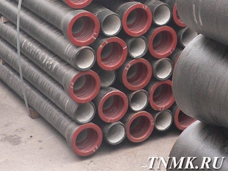 Труба чугунная ВЧШГ ДУ 400 L=6м с ЦПП ГОСТ 9583-75 купить в Орле