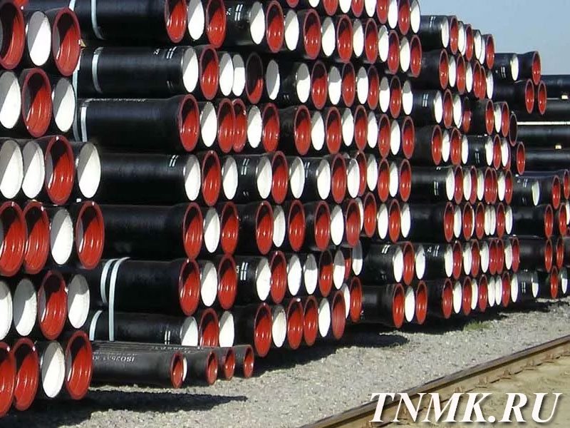 Труба чугунная оцинкованная ВЧШГ ДУ 300 L=6м с ЦПП ГОСТ 9583-75 купить в Орле