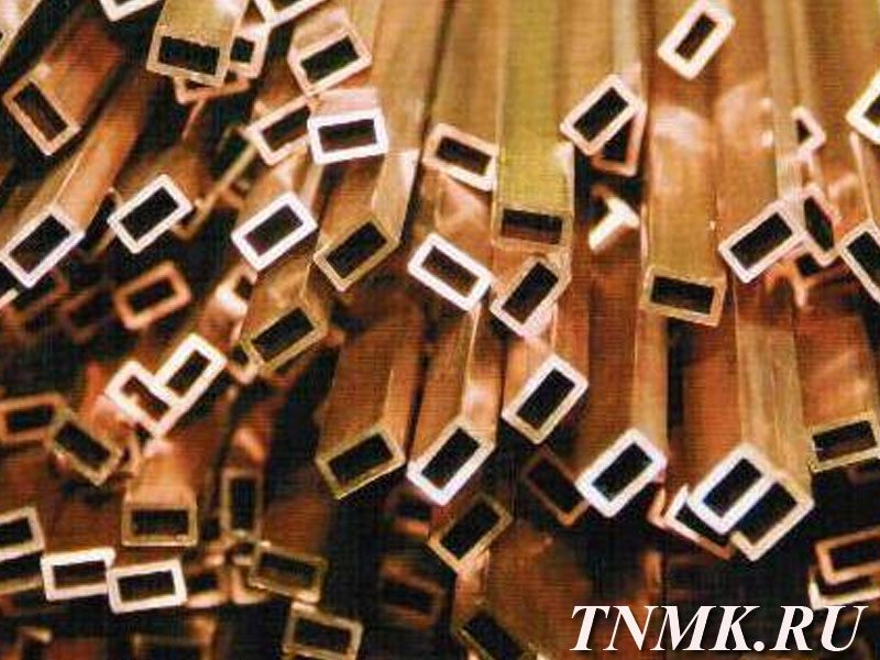 Труба медная профильная 4х9х1 М3р ГОСТ 16774-2015 купить в Орле