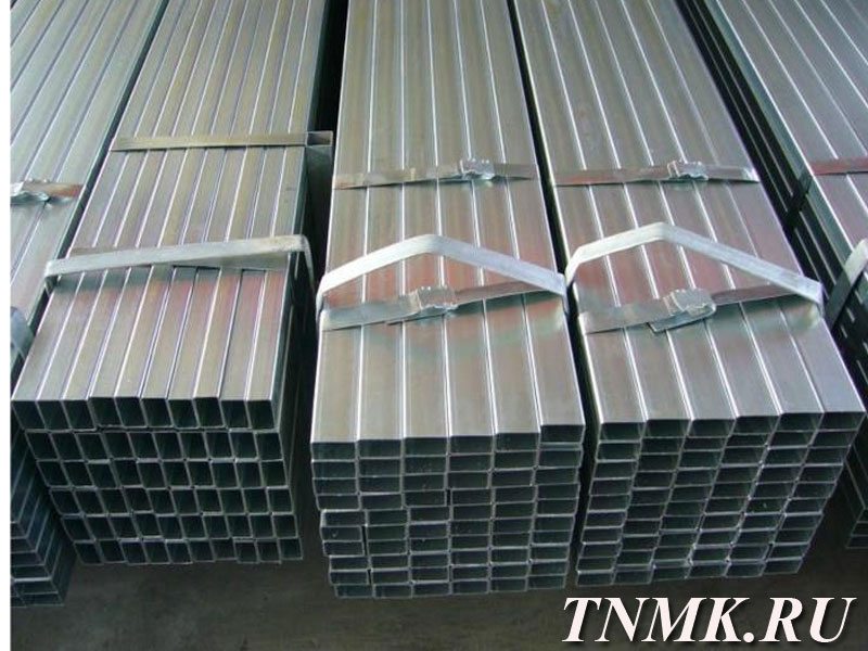 Труба профильная оцинкованная 150х150х3 мм ст. 20 купить в Орле