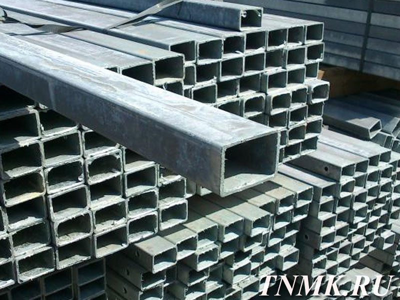 Труба профильная оцинкованная 50х25х3 мм ст. 20 купить в Орле