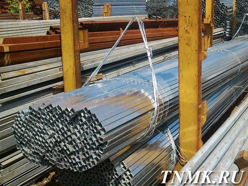 Труба профильная оцинкованная 60х60х2 мм ст. 20 купить в Орле