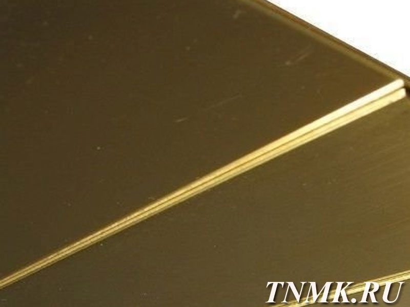 Лист бронзовый 10 мм БРАЖ10-3-1.5 купить в Орле
