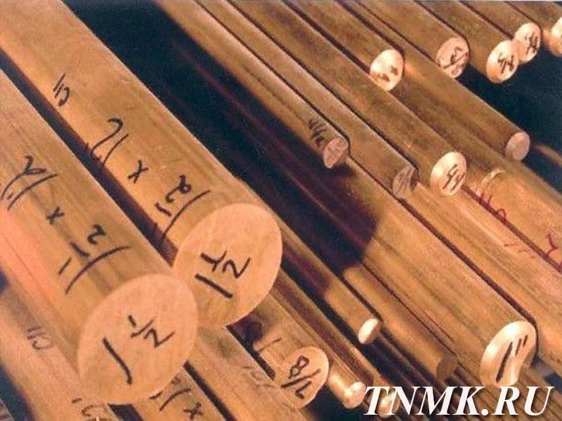 Пруток медный 65 мм М2Т ГОСТ 1535-2006 купить в Орле