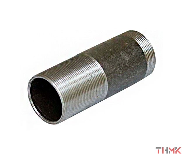 Сгон стальной оцинкованный Ду 40 1 1/2'' L=150мм ГОСТ 8969-75 купить в Орле
