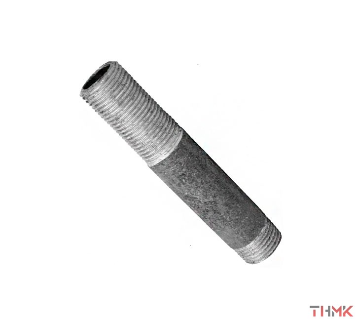 Сгон стальной оцинкованный Ду 20 3/4'' L=150мм ГОСТ 3262-75 купить в Орле