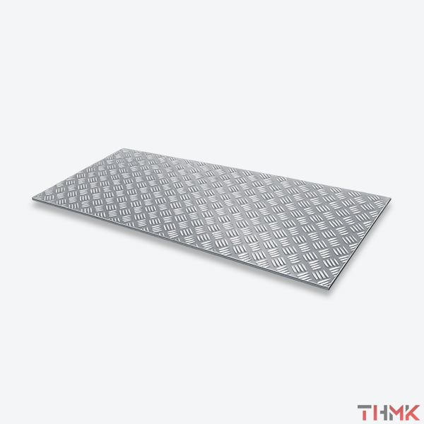 Лист алюминиевый рифленый 1.2х1500х3000 мм квинтет